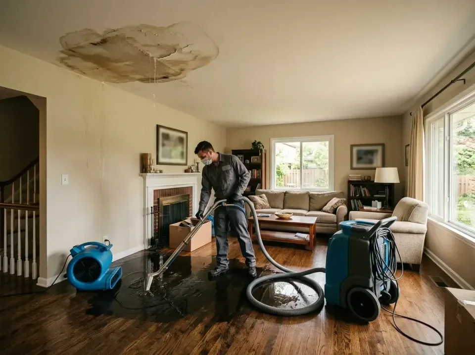 attic-pipe-burst-ceiling-drip-008 — frequently asked questions, Water Damage Restoration & Carpet Care in Goshen, CA